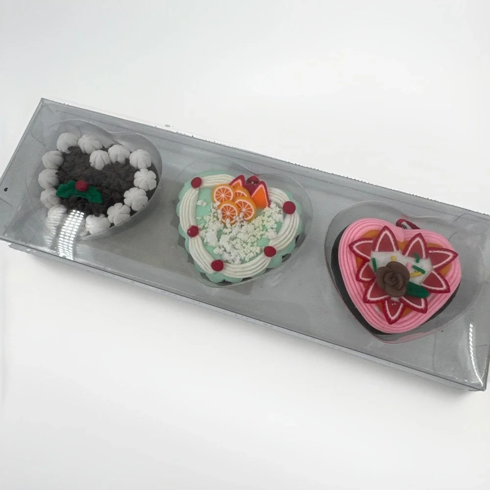 Kurt S. Adler Sweet Shoppe collection fake cake holiday ornaments Gift Tags NEW